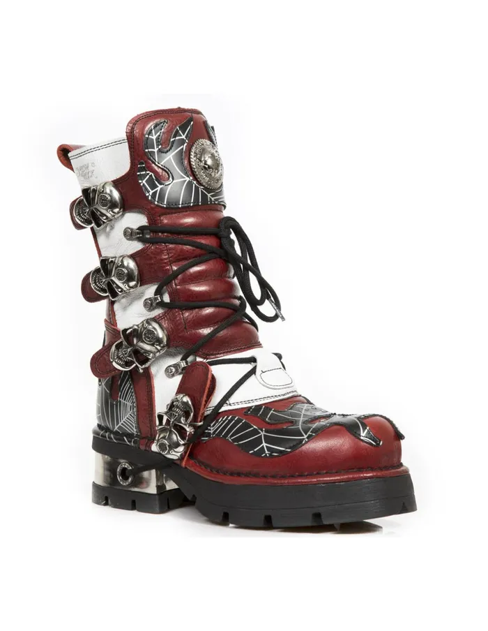 WomenMen Boot Metallic M373Cz62 New Rock Boots WomenMen Boot Metallic M373Cz62 New Rock Boots