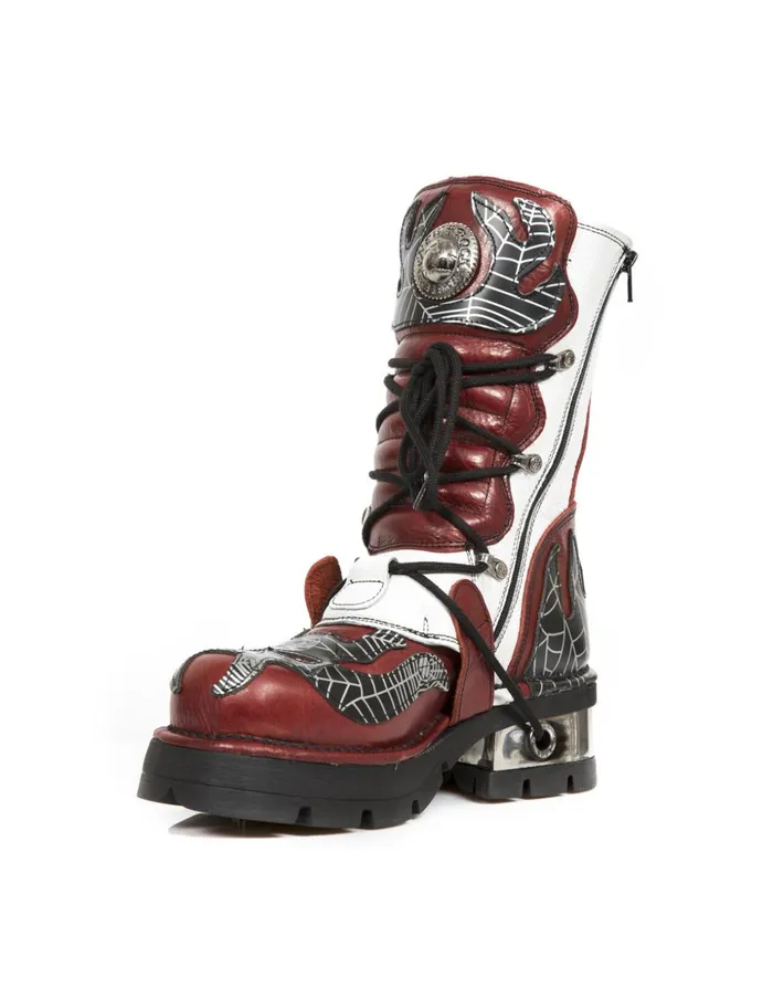 WomenMen Boot Metallic M373Cz62 New Rock Boots WomenMen Boot Metallic M373Cz62 New Rock Boots