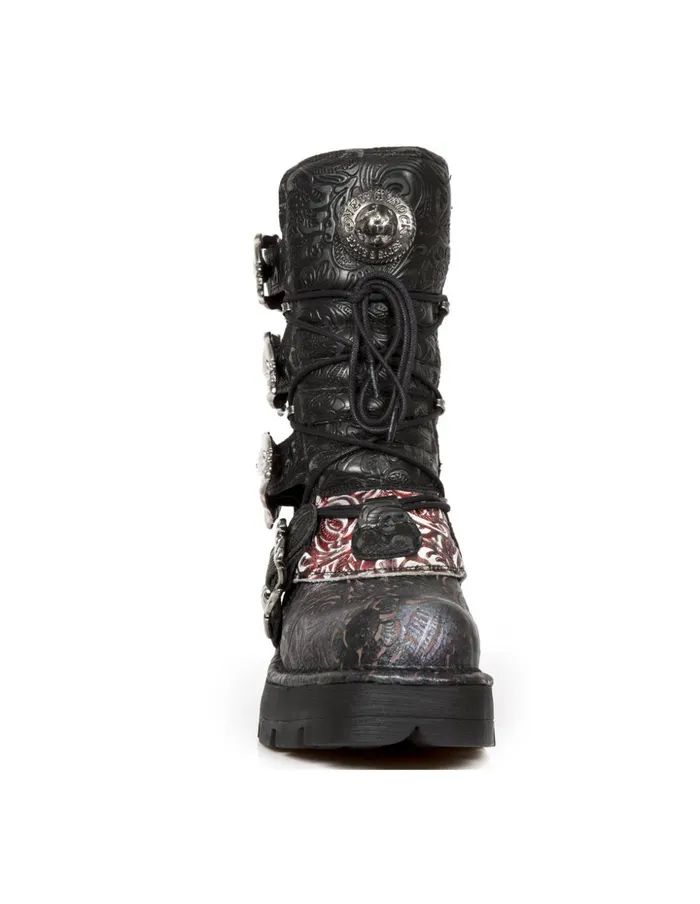 WomenMen Boot Metallic M373Cz79 New Rock Boots WomenMen Boot Metallic M373Cz79 New Rock Boots