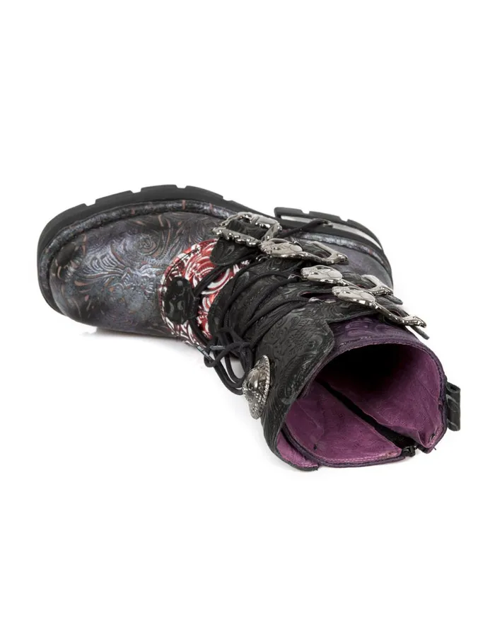 WomenMen Boot Metallic M373Cz79 New Rock Boots WomenMen Boot Metallic M373Cz79 New Rock Boots