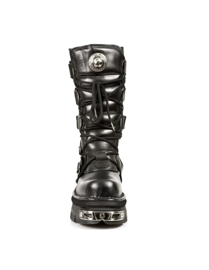 WomenMen Boot Metallic M474S1 New Rock High Boots WomenMen Boot Metallic M474S1 New Rock High Boots