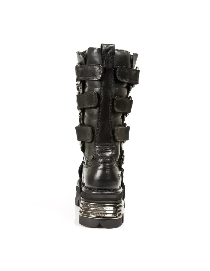 WomenMen Boot Metallic M474S1 New Rock High Boots WomenMen Boot Metallic M474S1 New Rock High Boots