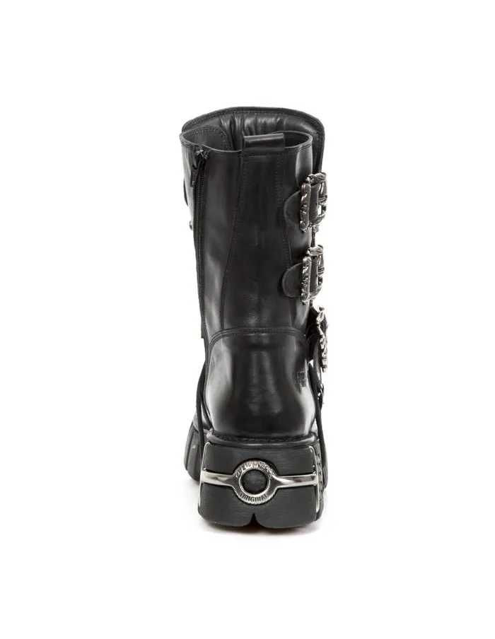 WomenMen Boot Metallic M491C2 New Rock Boots WomenMen Boot Metallic M491C2 New Rock Boots