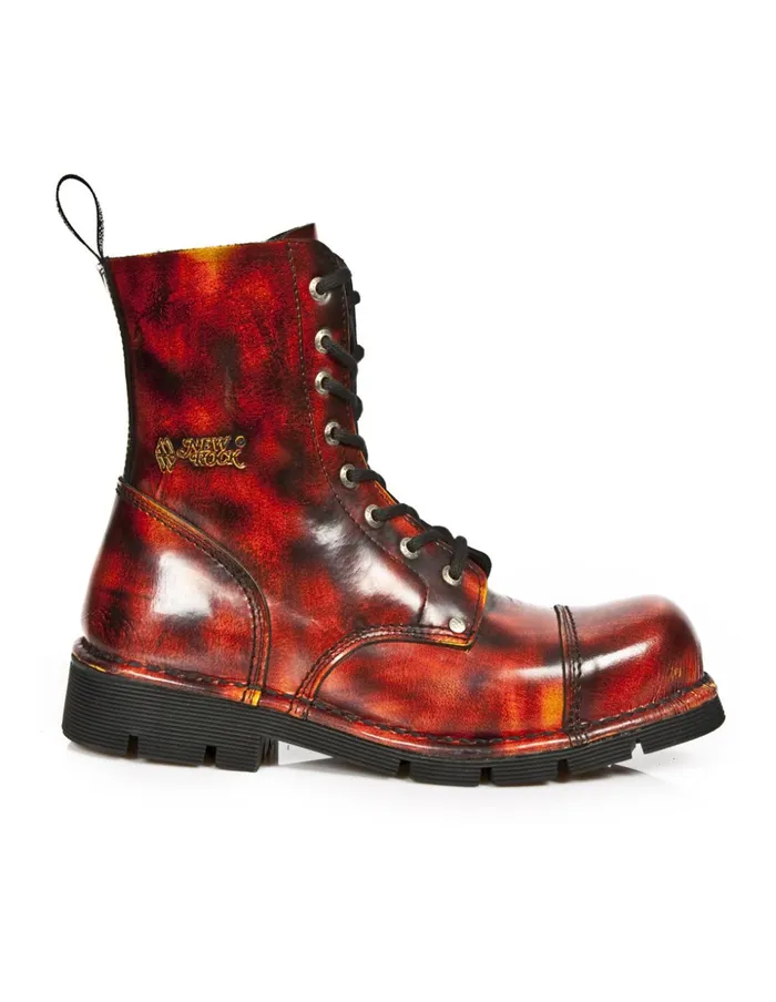 WomenMen Boot Metallic MNewmili083C2 New Rock Boots