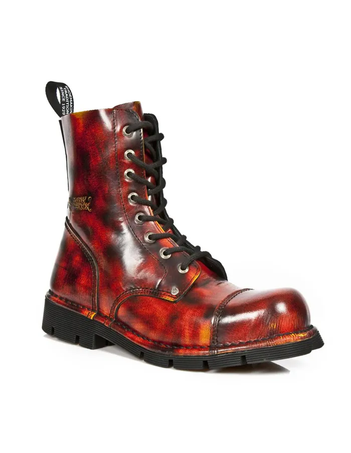 WomenMen Boot Metallic MNewmili083C2 New Rock Boots