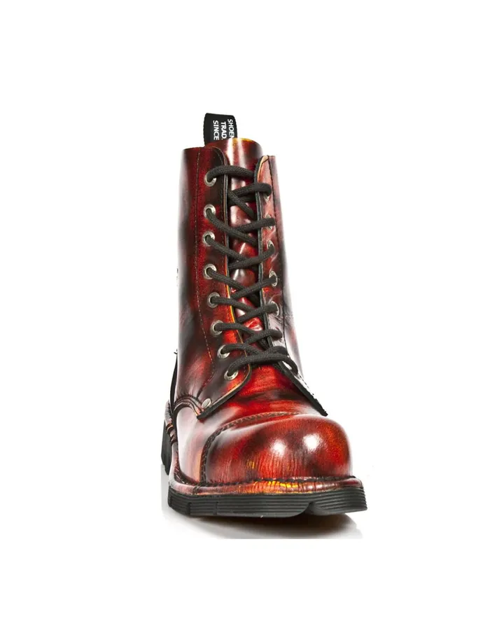 WomenMen Boot Metallic MNewmili083C2 New Rock Boots