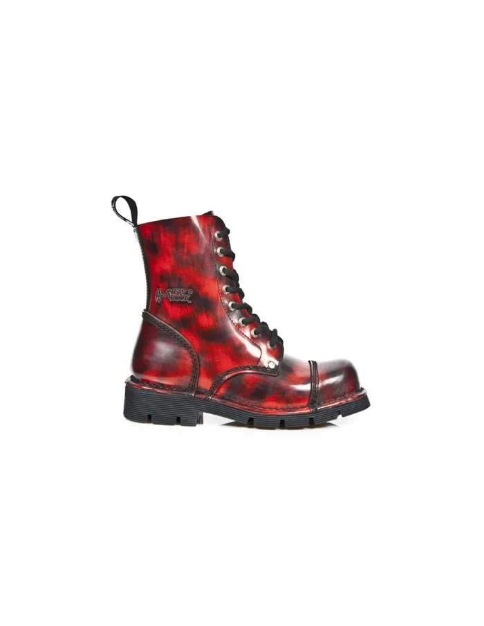 WomenMen Boot Metallic MNewmili083C4 New Rock Boots