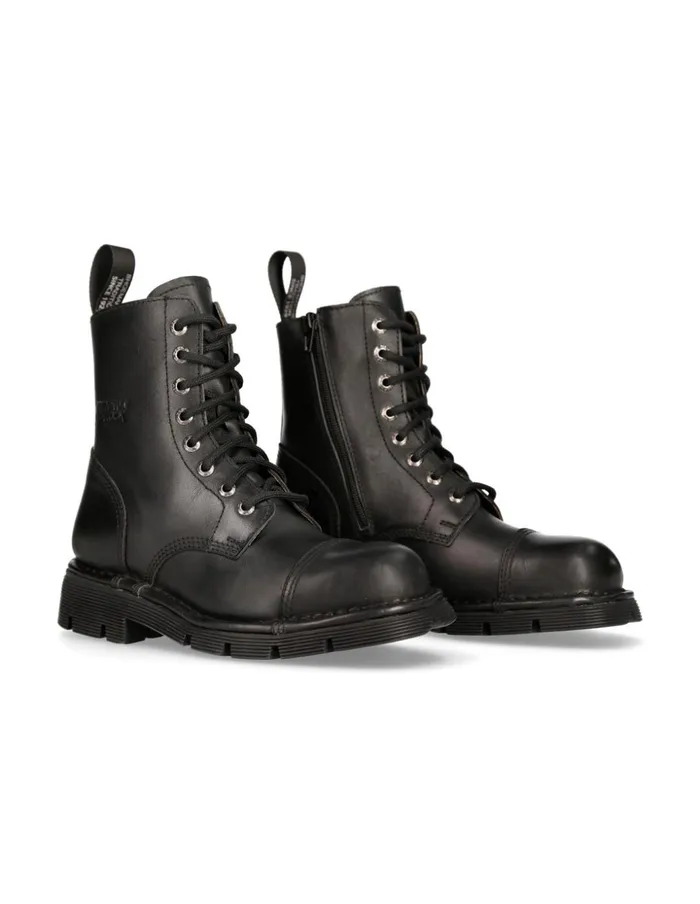 WomenMen Boot Metallic MNewmili083S1 New Rock Boots