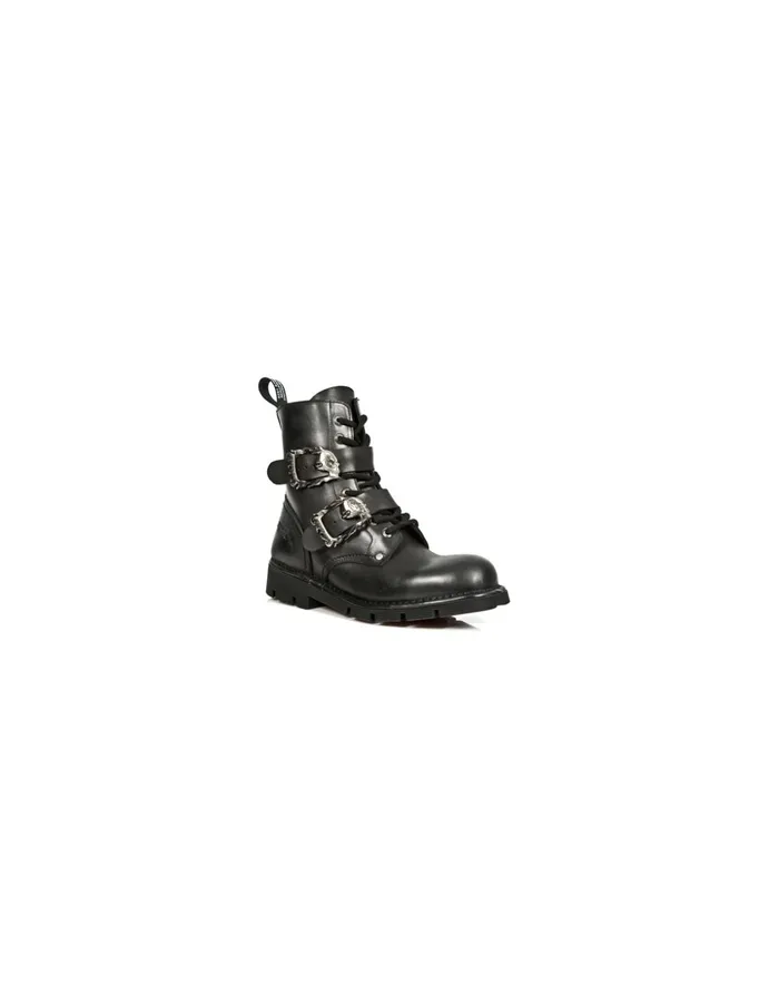 WomenMen Boot Metallic MNewmili090C1 New Rock Boots