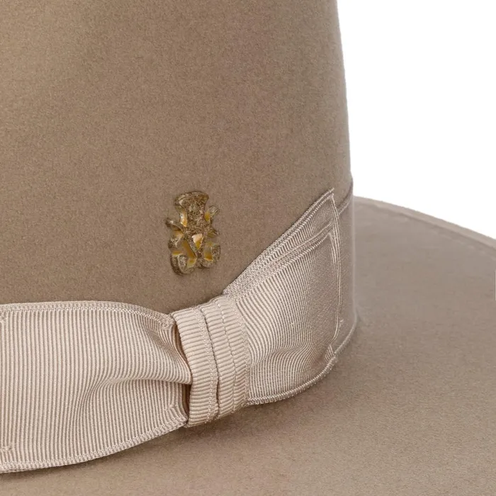 WomenMen Felt Hats Mayser Josua Velvet Traveler Hat Zechbauer Dark Beige WomenMen Felt Hats Mayser Josua Velvet Traveler Hat Zechbauer Dark Beige