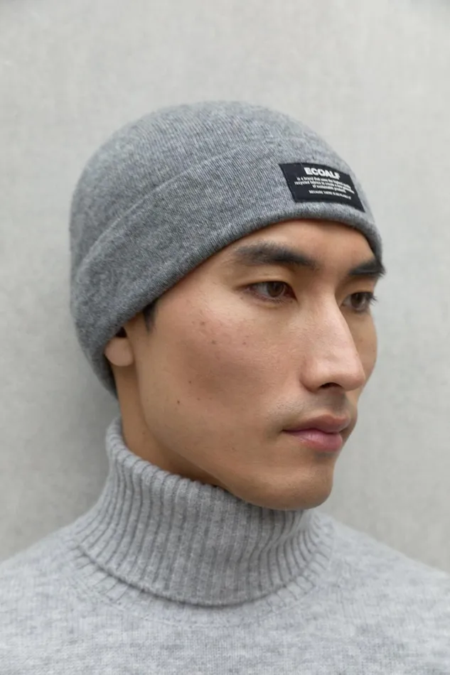 WomenMen Grey Thin Hat Ecoalf Hats And Scarves