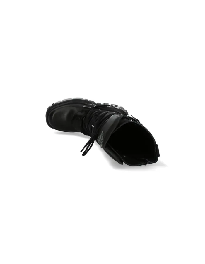 WomenMen High Boot Black Reactor M272S1 New Rock High Boots WomenMen High Boot Black Reactor M272S1 New Rock High Boots