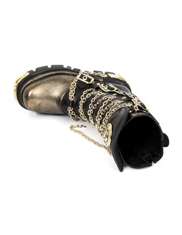 WomenMen High Boot Metallic M1013C3 New Rock High Boots WomenMen High Boot Metallic M1013C3 New Rock High Boots