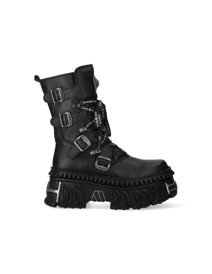WomenMen MWall1473S13 New Rock Boots WomenMen MWall1473S13 New Rock Boots