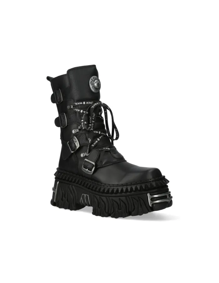 WomenMen MWall1473S13 New Rock Boots WomenMen MWall1473S13 New Rock Boots