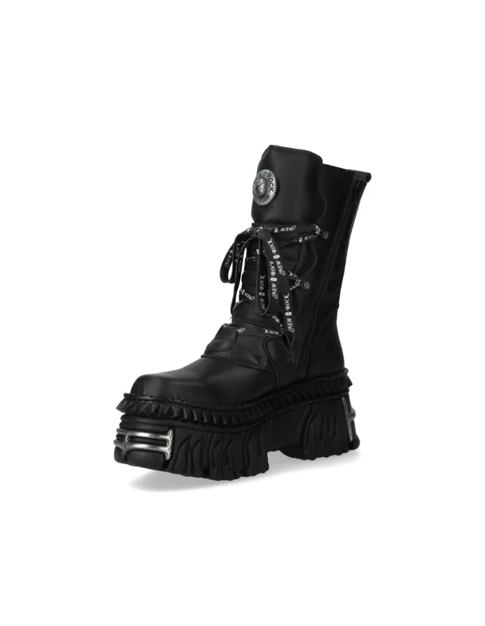 WomenMen MWall1473S13 New Rock Boots WomenMen MWall1473S13 New Rock Boots