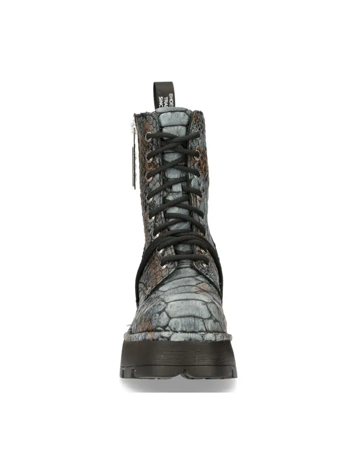 WomenMen Metallic M1045C6 New Rock Boots WomenMen Metallic M1045C6 New Rock Boots