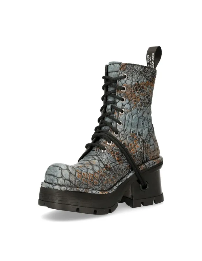 WomenMen Metallic M1045C6 New Rock Boots WomenMen Metallic M1045C6 New Rock Boots