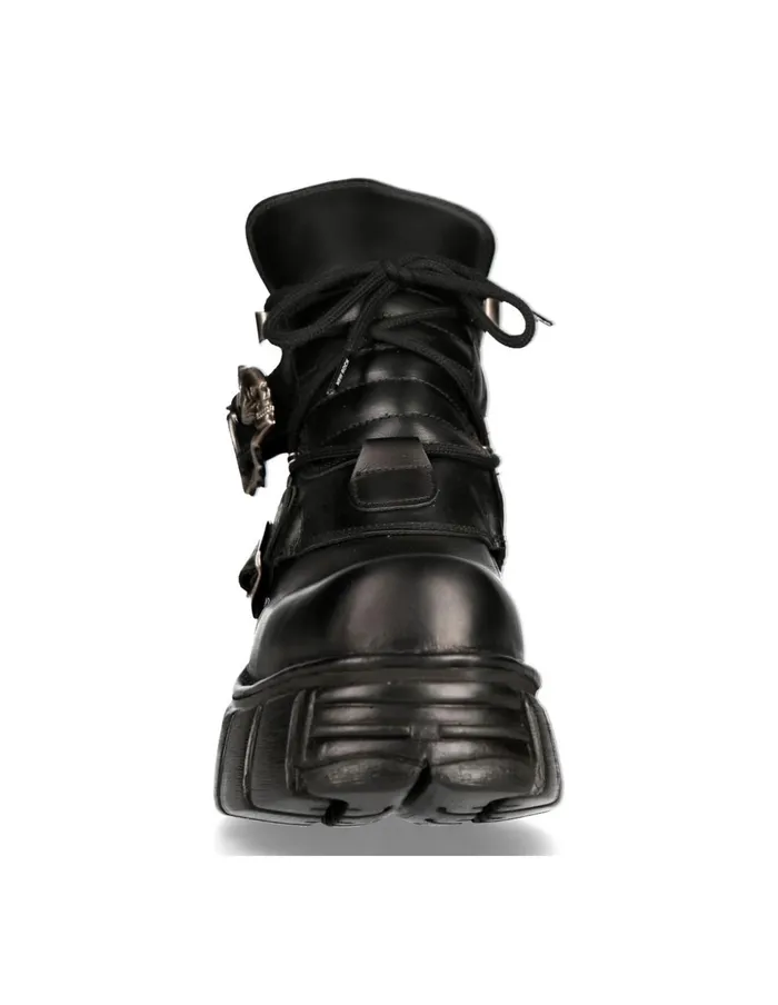 WomenMen Metallic M1493C1 New Rock Boots WomenMen Metallic M1493C1 New Rock Boots