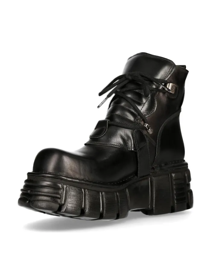 WomenMen Metallic M1493C1 New Rock Boots WomenMen Metallic M1493C1 New Rock Boots