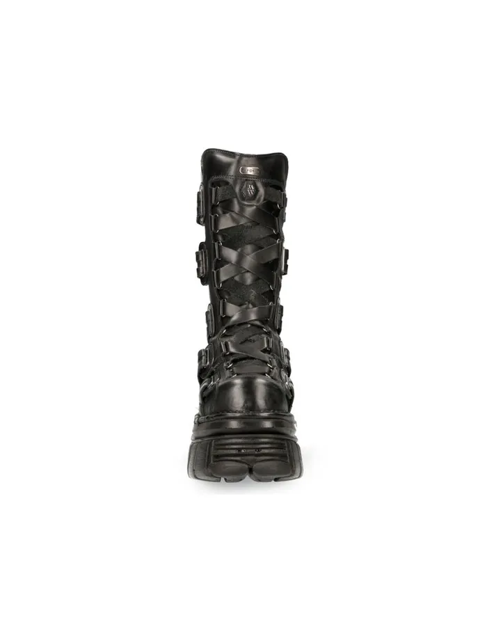 WomenMen Metallic M189C12 New Rock Boots WomenMen Metallic M189C12 New Rock Boots