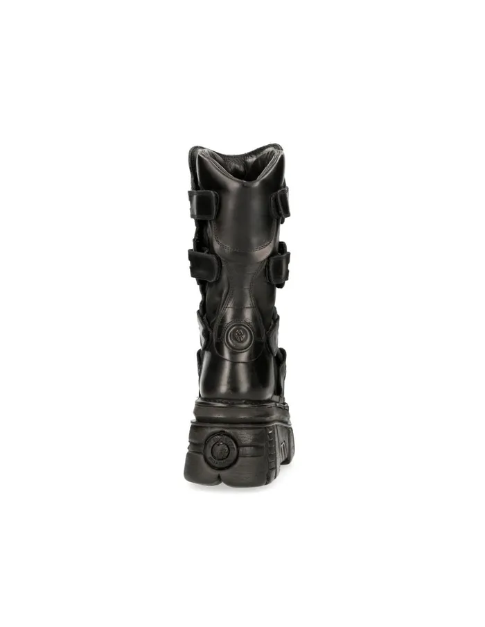 WomenMen Metallic M189C12 New Rock Boots WomenMen Metallic M189C12 New Rock Boots