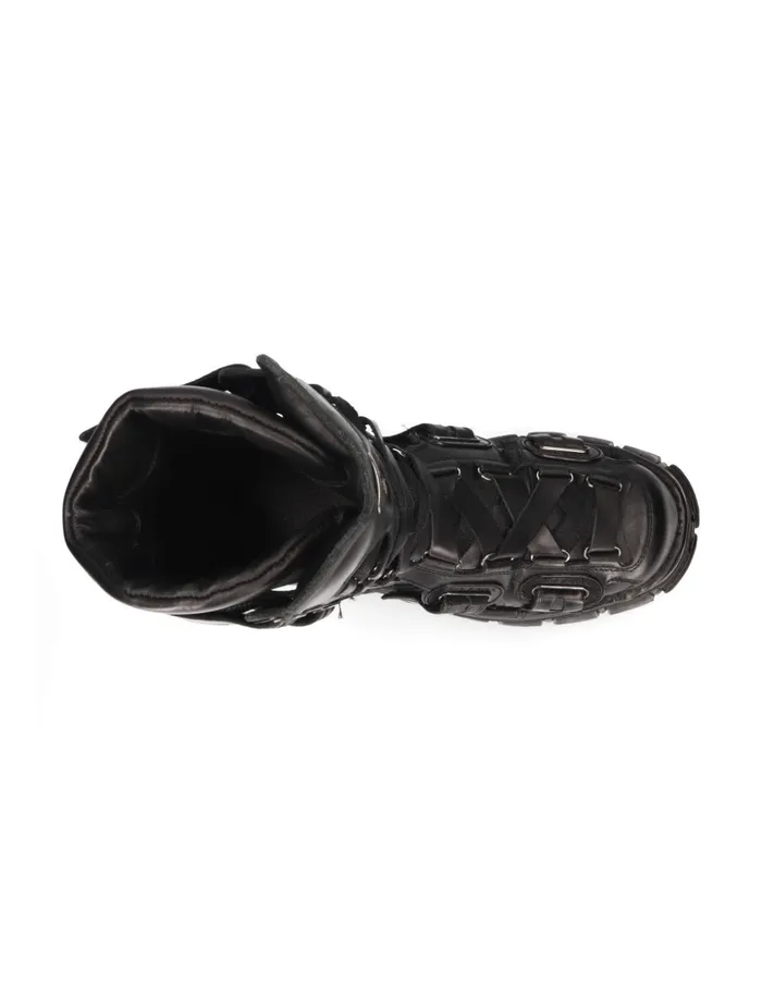 WomenMen Metallic M189C12 New Rock Boots WomenMen Metallic M189C12 New Rock Boots