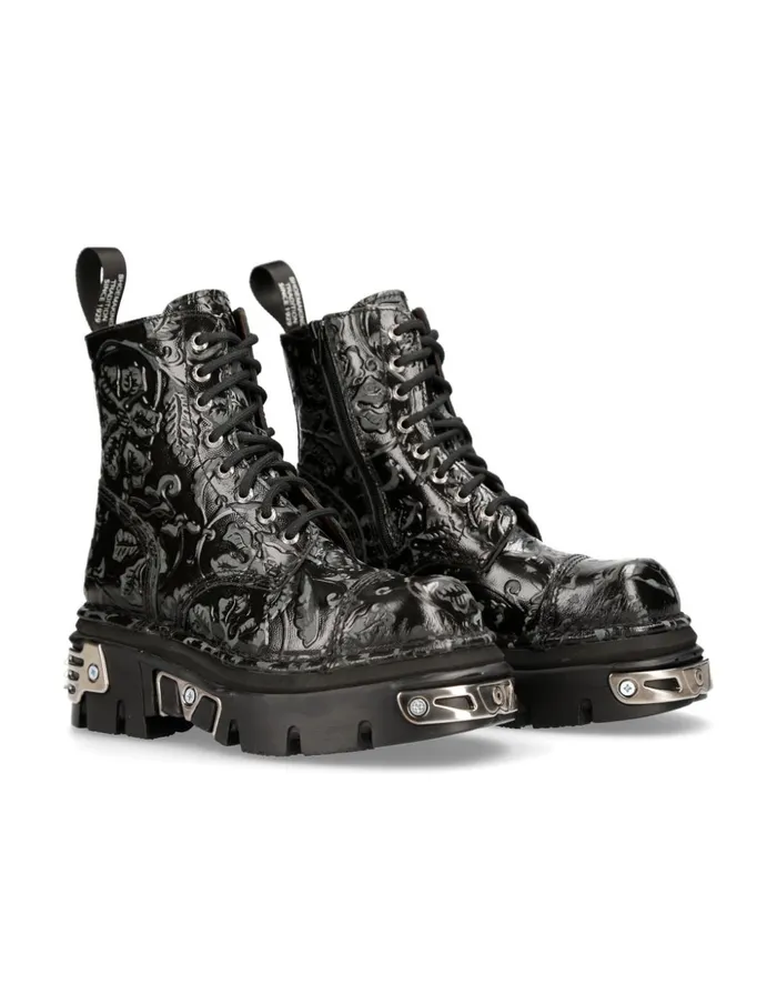 WomenMen Metallic MMili083cC15 New Rock Boots