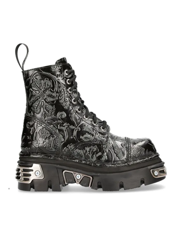 WomenMen Metallic MMili083cC15 New Rock Boots WomenMen Metallic MMili083cC15 New Rock Boots