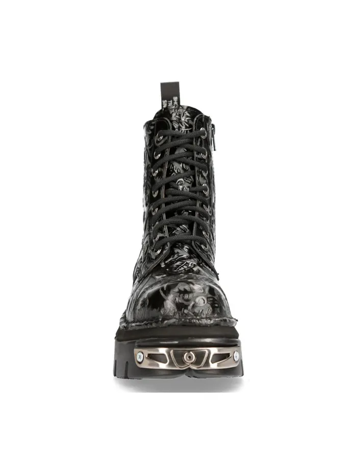 WomenMen Metallic MMili083cC15 New Rock Boots WomenMen Metallic MMili083cC15 New Rock Boots