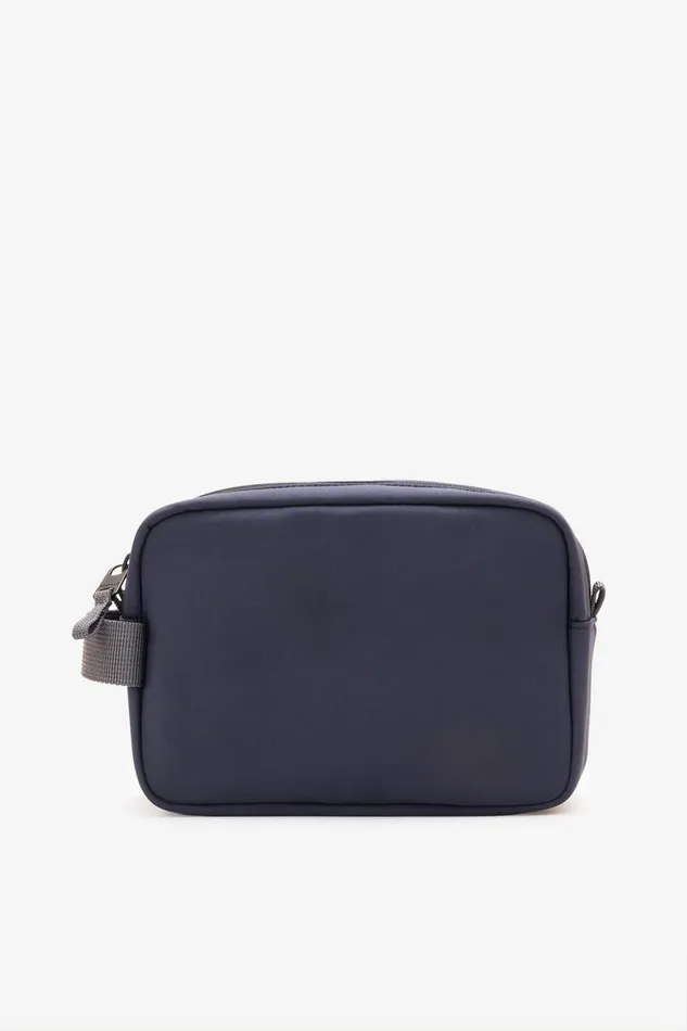 WomenMen Navy Blue Camo Toiletry Bag Ecoalf Toiletry Bags