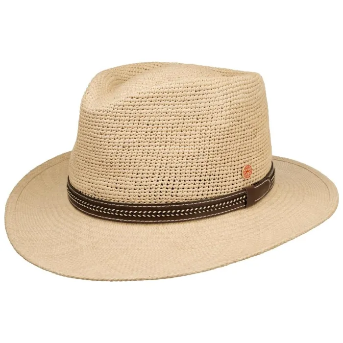 WomenMen Straw Hats Mayser Bradley Crochet Panama Hat Nature