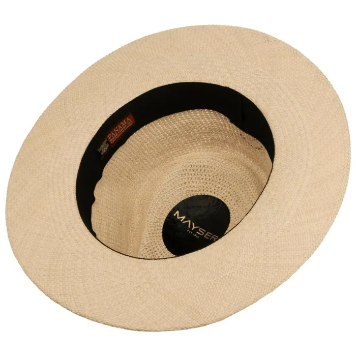 WomenMen Straw Hats Mayser Bradley Crochet Panama Hat Nature WomenMen Straw Hats Mayser Bradley Crochet Panama Hat Nature