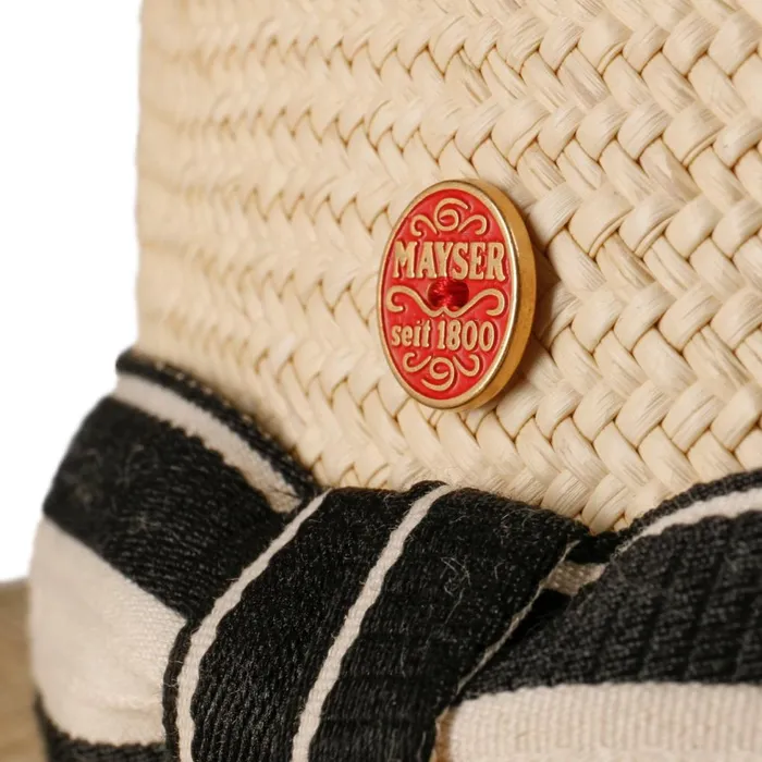 WomenMen Straw Hats Mayser Gondolo Circular Saw Panama Hat Nature WomenMen Straw Hats Mayser Gondolo Circular Saw Panama Hat Nature