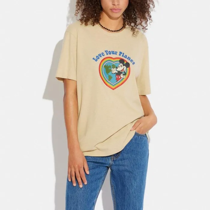 WomenMen Tops Coach Disney X Coach T Shirt Shell
