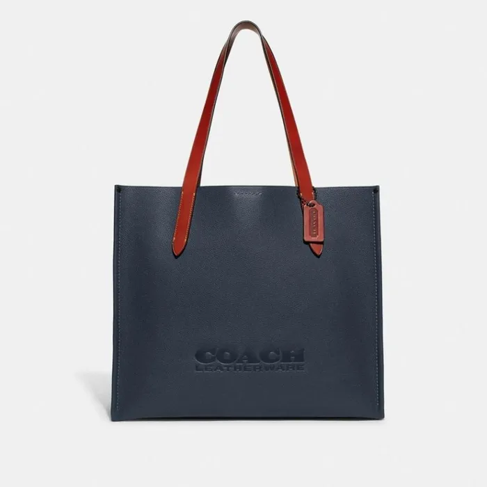 WomenMen Totes and Carryalls Coach Relay Tote Denim