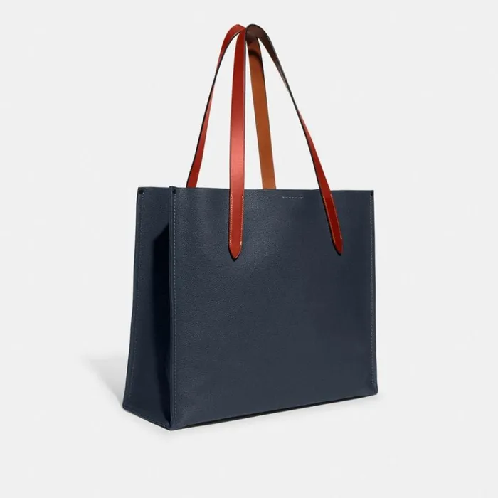 WomenMen Totes and Carryalls Coach Relay Tote Denim