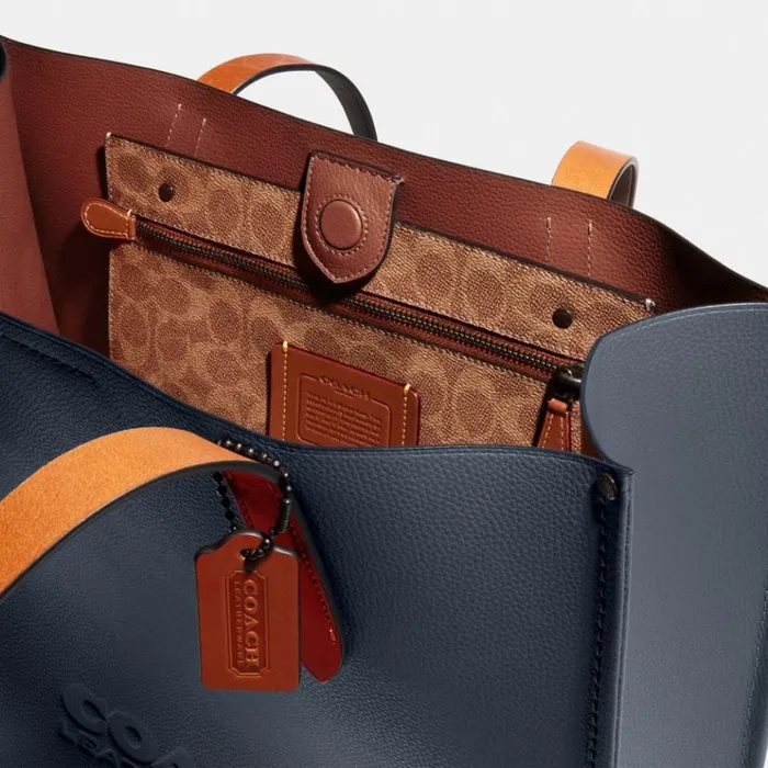 WomenMen Totes and Carryalls Coach Relay Tote Denim