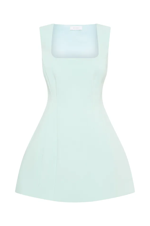 Women Meshki Dresses Lysandre Crepe Mini Dress 8211 Ice Blue