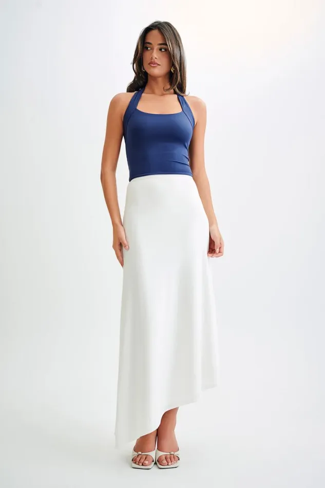Women Meshki Tops Renee Halter Top 8211 Navy