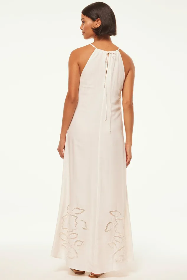 Women MISA Los Angeles Dresses ALEJANDRA DRESS White Eyelet