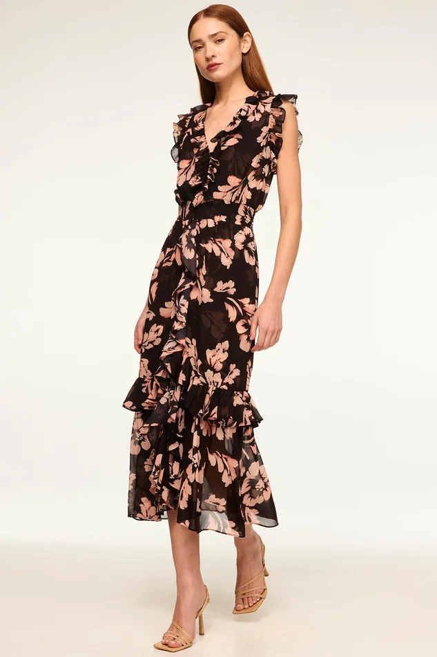 Women MISA Los Angeles Dresses KIDADA DRESS Auric Flora