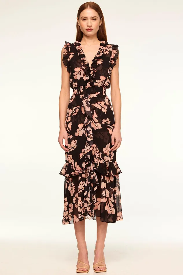 Women MISA Los Angeles Dresses KIDADA DRESS Auric Flora