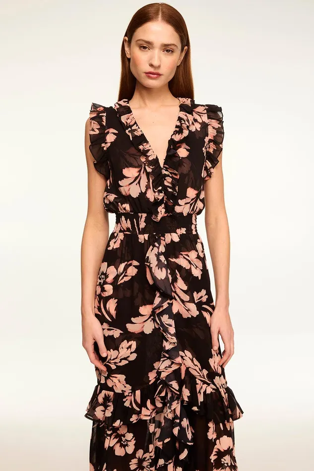 Women MISA Los Angeles Dresses KIDADA DRESS Auric Flora