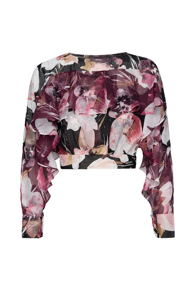 Women MISA Los Angeles Matching Sets SILVANA TOP Flora Tropical Mix