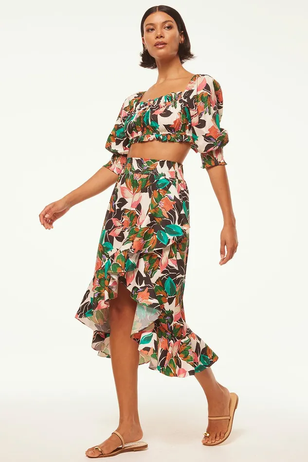 Women MISA Los Angeles Matching Sets SOFIA SKIRT Las Palmas