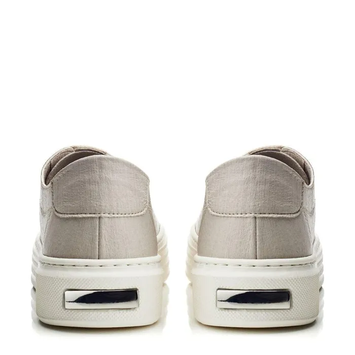 Women Moda In Pelle Casual Trainers Bsoleful BFlyer Beige NA