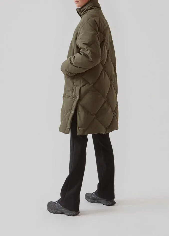 Women Modstrm Coats and Jackets ScarlettMD Jacket Dark Army