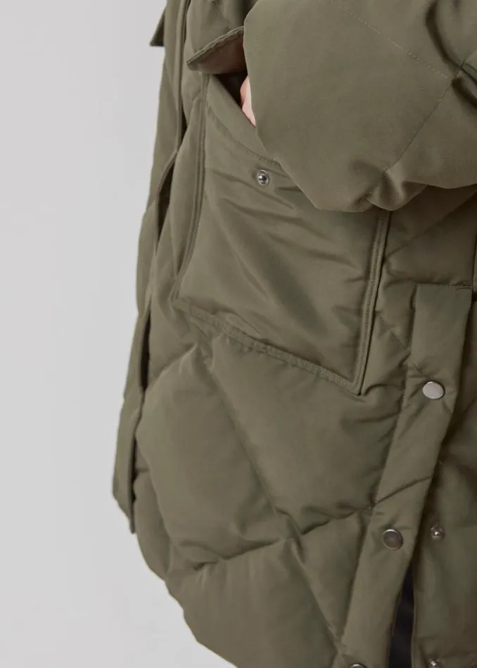 Women Modstrm Coats and Jackets ScarlettMD Jacket Dark Army Women Modstrm Coats and Jackets ScarlettMD Jacket Dark Army
