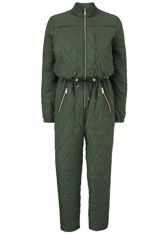 Women Modstrm Jumpsuits Krystal Padded Jumpsuit Dark Army
